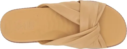 Miniatura 5 de Sperry Sandalia plana con correa cruzada dorada para mujer, Oro