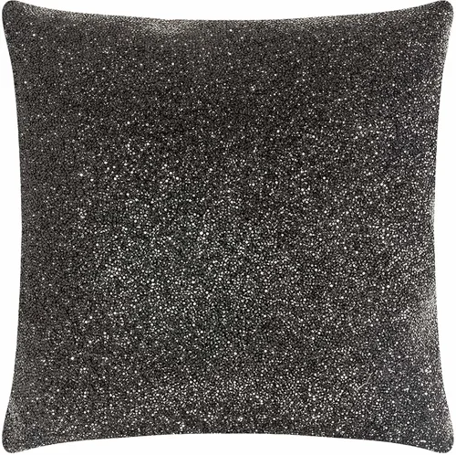 Miniatura 22 de Almohada luminosa, diamantes de imitación brillantes, terciopelo suave, inserto de fibra hipoalergénica, funda lavable, acento de decoración