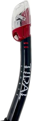 Miniatura 5 de Pro Shot Tidal - Snorkel seco, ligero, fácil de respirar, para esnórquel, buceo y natación, boquilla cómoda con tecnología Dry Azul