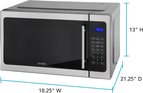 Miniatura 7 de Avanti MT150V3S Microondas, 1.5cf, ss, w/bk, cabina