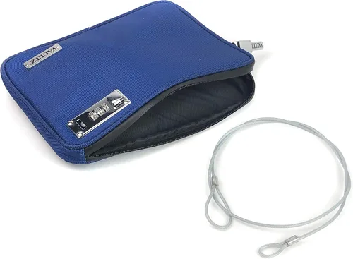Miniatura 2 de Vaultz Bolsa de Piscina con Cierre - Bolsa con Cierre de Combinación Resistente al Agua con Correa para Efectivo, Piscina, Playa, Banco o Viajes
