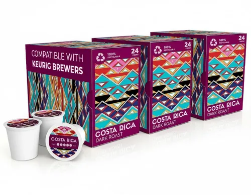 Miniatura 10 de Atlas Coffee Club - Cápsulas de café – Tostado ligero/medio, origen único Tanzania, 24 unidades – Compatibles con cafeteras Keurig K-Cup – 100%