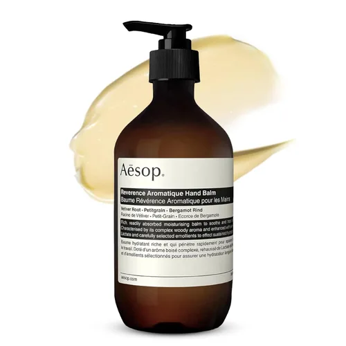 Aesop Reverence Aromatique - Bálsamo para manos | Bálsamo rico y suavizante de la piel para una hidratación sostenida con ingredientes emolientes |