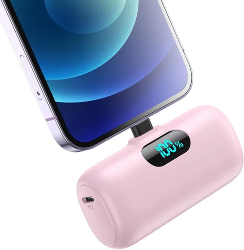Miniatura 9 de Cargador portátil pequeño para iPhone 14/13,5000mAh PD cargador de carga rápida, mini batería portátil cargador de teléfono esencial de viaje