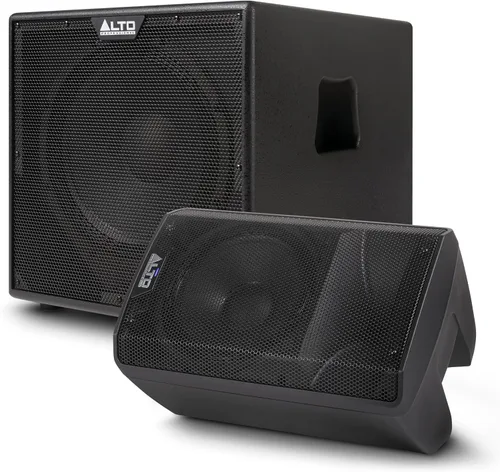 Miniatura 17 de ALTO TX408 350W 8" Altavoz PA alimentado con Bluetooth, mezclador de 2 canales, nivel de línea para DJs y músicos móviles, para lugares pequeños