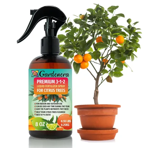 Miniatura 27 de Gardenera Fertilizante en aerosol multiusos profesional para jardinería doméstica, listo para usar, 3-1-2, alimento suave para plantas para hojas