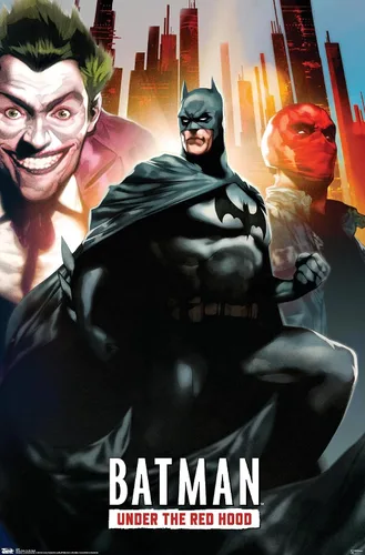 Miniatura 11 de Trends International DC Comics - Póster de pared de Batman con capucha roja, 14.725 x 22.375 pulgadas, versión enmarcada de madera de granero