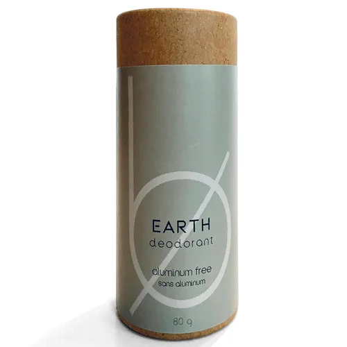 BOTTLE NONE - Desodorante de fórmula Earth Strongest | Desodorante sin aluminio con zinc, polvo de hornear, arcilla de bentonita y aceite esencial