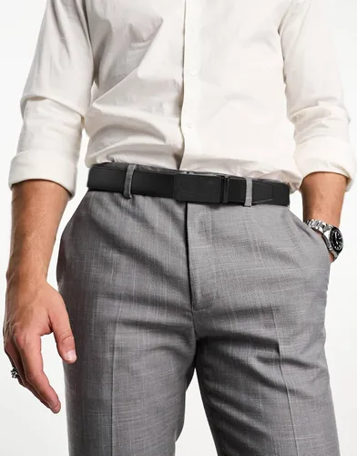 Miniatura 3 de CHAOREN Cinturón de trinquete de cuero para hombre, ajuste personalizable, estilo sin esfuerzo (1.378 in)
