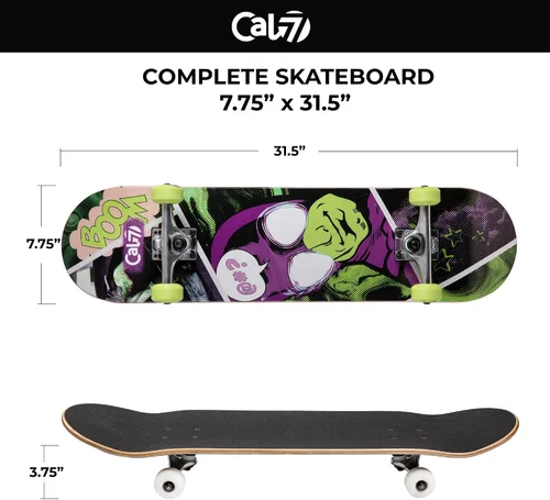 Miniatura 2 de Cal 7 Patineta Completa Estándar 19.1 cm - 20.3 cm de Tabla