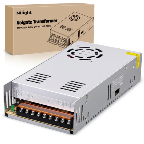 Miniatura 18 de Nilight AC 110V/220V a DC 12V Convertidor de Voltaje 10A 120W Fuente de Alimentación Conmutada Adaptador Transformador Salida de Bajo Voltaje Driver