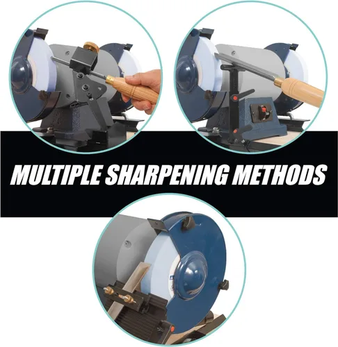 Miniatura 4 de Peachtree Woodworking Supply Pro Grind - Sistema de afilado para amoladoras de 6 pulgadas para afilar herramientas de torneado de torneado