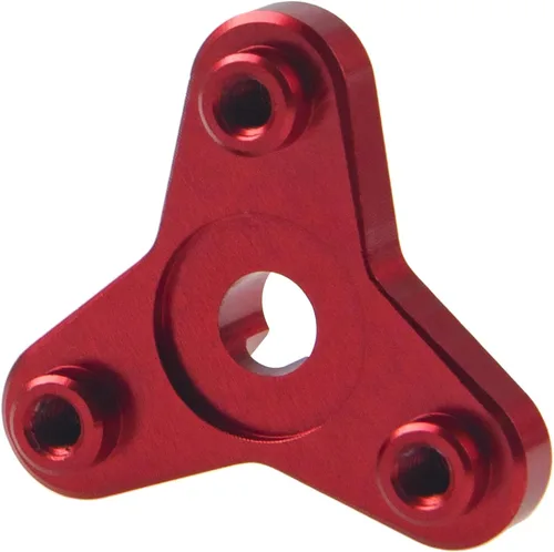 Eliminador de embrague deslizante de aleación de aluminio compatible con Traxxas E-Maxx E-Revo Summit T-Maxx 3.3 Revo 3.3 1/10 RC Piezas de Rojo