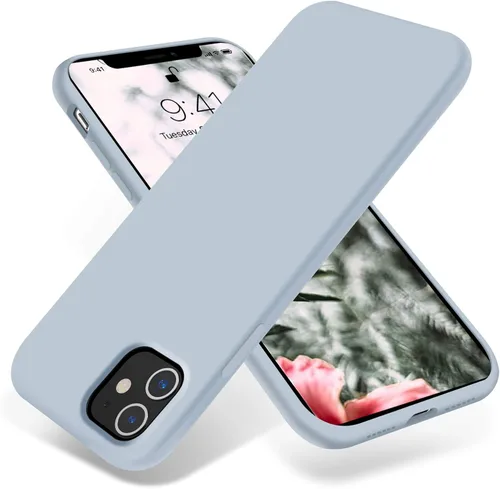 Miniatura 250 de OTOFLY Funda para iPhone 11, funda para teléfono 11, delgada, a prueba de golpes, antihuellas, forro de microfibra antiarañazos, funda protectora