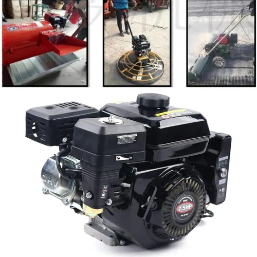 Miniatura 2 de Motor de gas Go Kart de 7.5HP 210CC con arranque eléctrico a gas de 4 tiempos OHV, motor de gasolina de gas, lavadoras a presión de gas, divisores