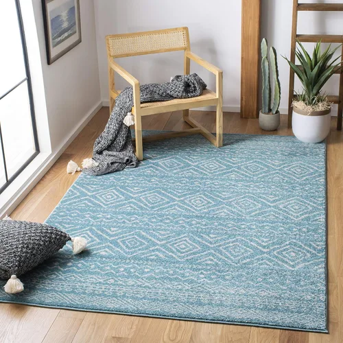 Miniatura 35 de SAFAVIEH Tulum Collection - Alfombra decorativa de 2 x 4 pies, diseño marroquí bohemio envejecido, no desprende pelusa y fácil de limpiar, ideal