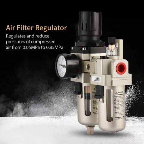 Miniatura 8 de Piezas de recambio resistentes del control de cuatro puertos del interruptor de presión del compresor de aire 240V 16A para el compresor de aire