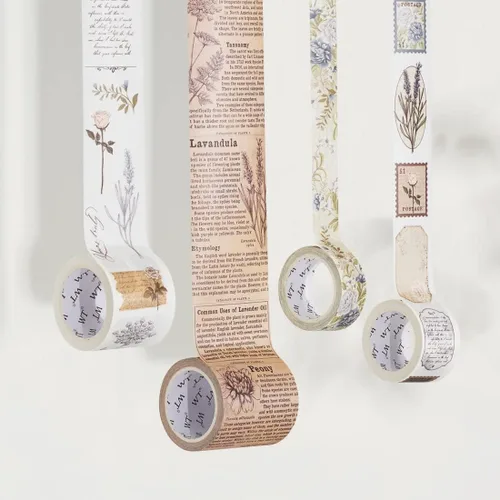 Miniatura 9 de WT Chonky Cat Washi - Juego de calcomanías de cinta Washi, 4 rollos, diseños originales, calcomanía decorativa de acuarela de lindo gato, calcomanía