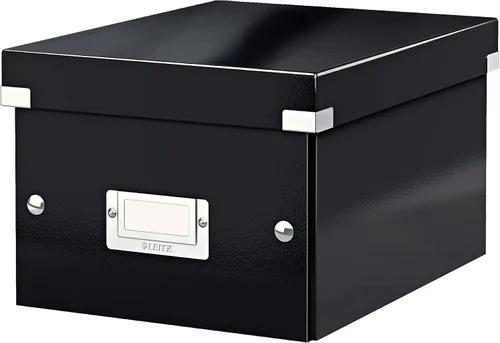 Miniatura 23 de Leitz Caja de almacenamiento A5, rango de clic y tienda 60430001 - Caja de almacenamiento pequeña, blanca A5 Azul (Ice Blue)