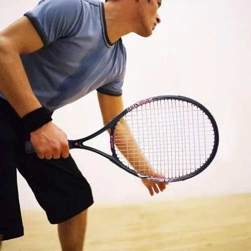 Miniatura 4 de KEVENZ Raqueta de tenis para adultos, raqueta de tenis de fibra de carbono con bolsa de transporte, peso ligero y resistente a los golpes
