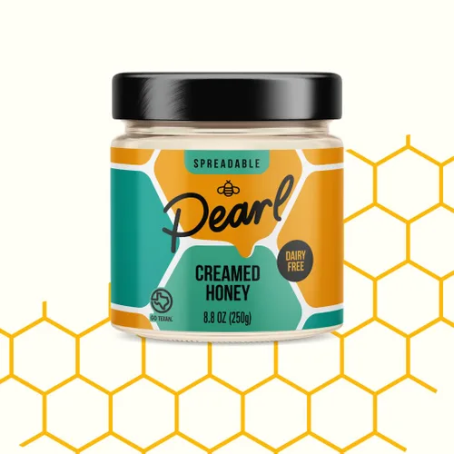 Miniatura 10 de Pearl Honey Spreads - Miel cruda en crema orgánica con sabor a canela - Sin químicos, sin lácteos, sin soja y 100% con sabor natural Tarro de 8.8