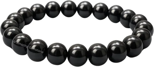Miniatura 831 de Amazing Gemstone Pulsera de cristal para mujeres y hombres, pulsera de cristal curativo de protección, pulsera elástica con cuentas de piedras