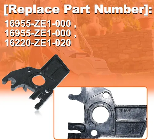Miniatura 3 de Para Honda GX160 GX200 5.5HP 6.5HP Pieza del motor, kit espaciador aislante carburador, 16955-ZE1-000, 16955-ZE1-000, 16220-ZE1-020