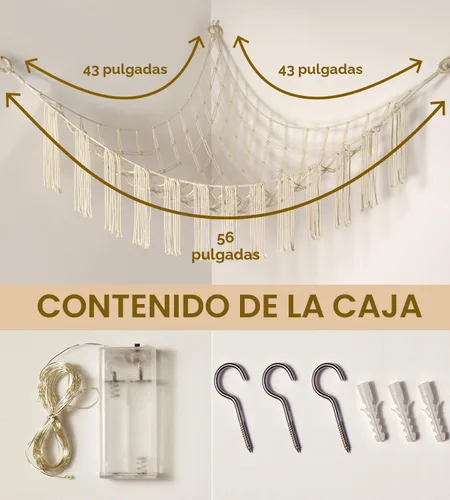 Miniatura 5 de RelaxScene Hamaca esquinera de animales de peluche con luz LED, hamaca de almacenamiento de juguetes, red de peluche grande, organizador colgante