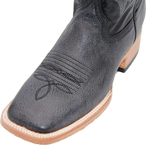 Miniatura 3 de Botas vaqueras de piel auténtica para hombre