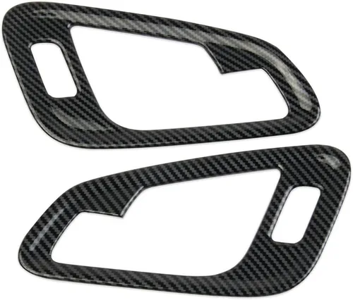 Miniatura 2 de Accesorios de fibra de carbono para manija de puerta delantera interior para Chevrolet Colorado 2015-2022 para GMC Canyon 2015-2022
