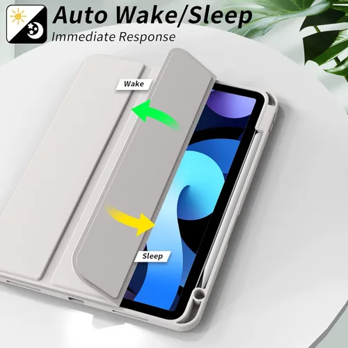 Miniatura 3 de kenke - Funda para iPad Air de 11 pulgadas M3/M2 (2025/2024), iPad Air de 5ª/4ª generación (2022/2020) de 10.9 pulgadas, funda delgada con soporte