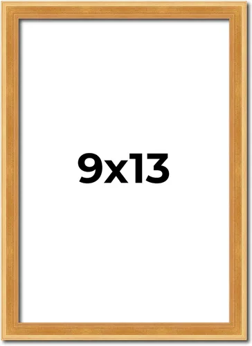 Miniatura 24 de Poster Palooza Marco de madera maciza color negro de 9 x 13 pulgadas, ancho de moldeo de 0.75 pulgadas, incluye plexiglás acrílico UV, respaldo