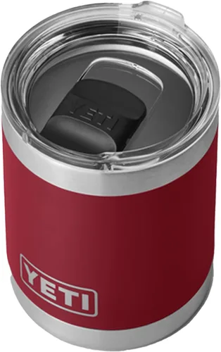 Miniatura 19 de Yeti Rambler Vaso corto de 10 onzas con aislamiento térmico al vacío, de acero inoxidable, con tapa MagSlider Rosa arenisca.