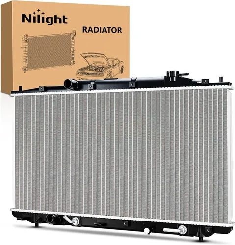 Miniatura 8 de Nilight Radiador para Honda Civic 1992 1993 1994 1995 1996 1997 1998 1999 2000, Reemplaza CU1290, Reemplazo de aluminio de alto rendimiento OEM
