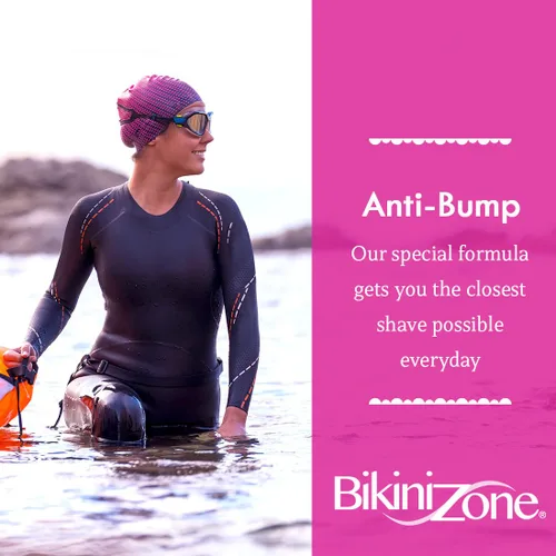 Miniatura 3 de Bikini Zone Gel de afeitado antigolpes para áreas sensibles, 5 onzas, paquete de 3