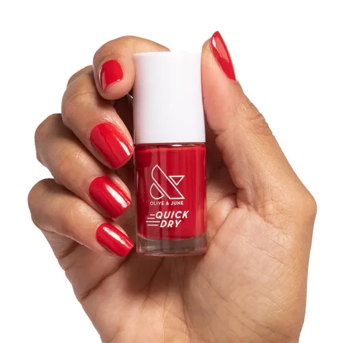 Miniatura 12 de Olive & June Esmalte de uñas de secado rápido Color instantáneo, de secado rápido, a prueba de manchas Fórmula vegana, libre de crueldad, sin 15