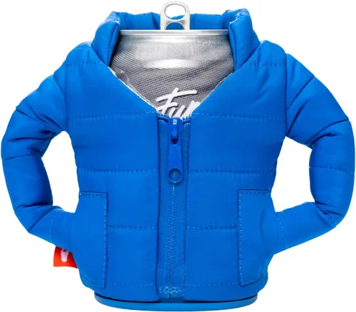 Miniatura 14 de Puffin - The Puffy Jacket - Enfriador de latas aislado de 12 oz I Botella de cerveza y soda aislante, mantiene las bebidas y bebidas frías - Negro