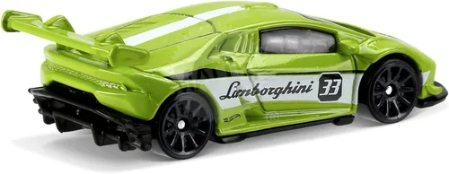 Miniatura 3 de Hot Wheels HW Speed Graphics Lamborghini Huracan LP 620-2 Super Trofeo 319/365, verde neón