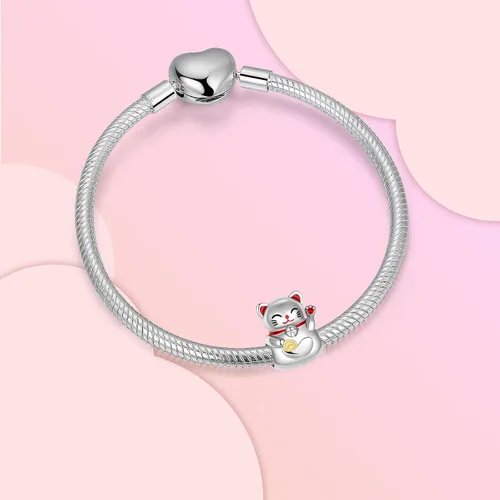 Miniatura 182 de Dije de girasol con diseño de estrella y luna y elefante para pulsera, collar de plata de ley 925, dijes de corazón de amor para mujer, regalo