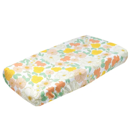 Miniatura 9 de Copper Pearl, Funda para cambiador de pañales prémium Florals2
