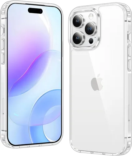 Miniatura 788 de FNTCASE Funda para iPhone 13 Pro-Max: Fundas magnéticas transparentes compatibles con Magsafe Slim anti amarillamiento protección contra caídas