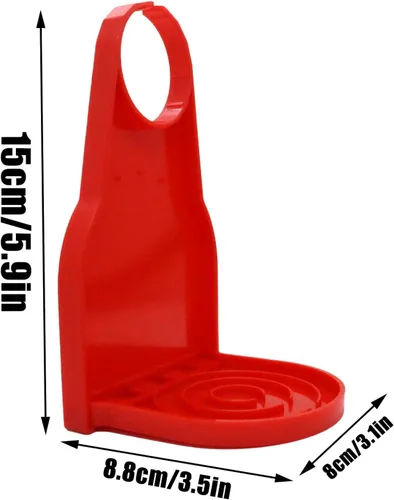 Miniatura 2 de Paquete de 2 soportes para vasos de detergente para ropa sucia, atrapador de goteo de detergente, no más desorden ni fugas y goteos para lavandería