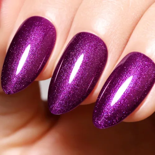 Miniatura 17 de Esmalte de uñas de gel con purpurina, 0.5 fl oz, color rosa brillante, de remojo, con LED, UV, kit de esmalte de uñas de gel para manicura en salón