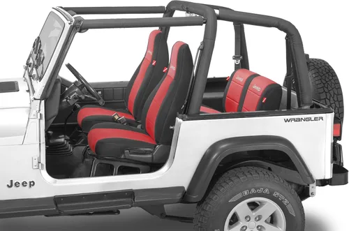 Miniatura 15 de Diver Down Neoprene Seat Cover Set - Fits Jeep YJ 1987-1995 Wrangler - Front and Back Seat Set - Waterproof Custom Fit - Soft Padded Cushion Feel