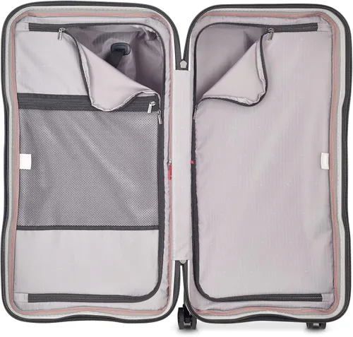 Miniatura 6 de DELSEY Paris Securitime - Maletero giratorio de 260in Plateado Checked-Medium 26 Inch Equipaje