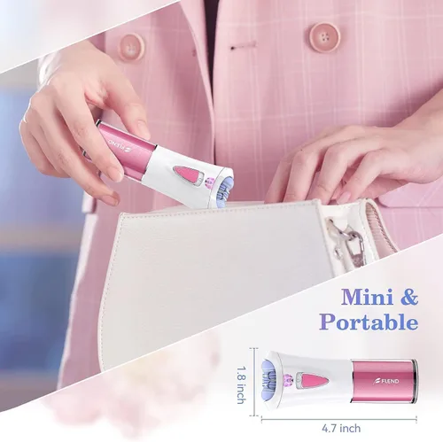 Miniatura 6 de Mini Epilator, Facial Hair Remover for Women, Full Body Smooth Glide Epilator, Portable Electric Lady Shaver for Face, Armpits, Arms, Bikini, and