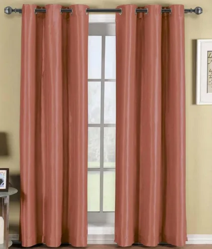 Miniatura 13 de Royal Tradition Cortinas opacas de 42 x 63 pulgadas, juego de 2 paneles de cortinas doradas con aislamiento térmico para oscurecer la habitación