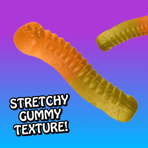 Miniatura 3 de Rotten Original Gummy Cruncheez - Bajo en azúcar, bajas calorías, 5g de fibra prebiótica amigable para el intestino, dulce sin gluten, sin