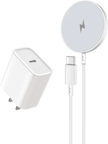 Miniatura 10 de Cargador Inalámbrico Magnético Rápido Apple Mag-Safe para iPhone 16 Pro Max/16 Pro/iPhone 15 Pro Max/15 Plus/14/13/12/AirPods 3/2/Pro/Pro 2