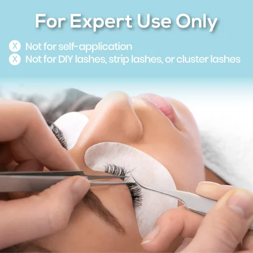 Miniatura 2 de Venus Visage Pegamento transparente para pestañas, pegamento profesional para extensiones de pestañas a largo plazo, sin látex adhesivo de secado